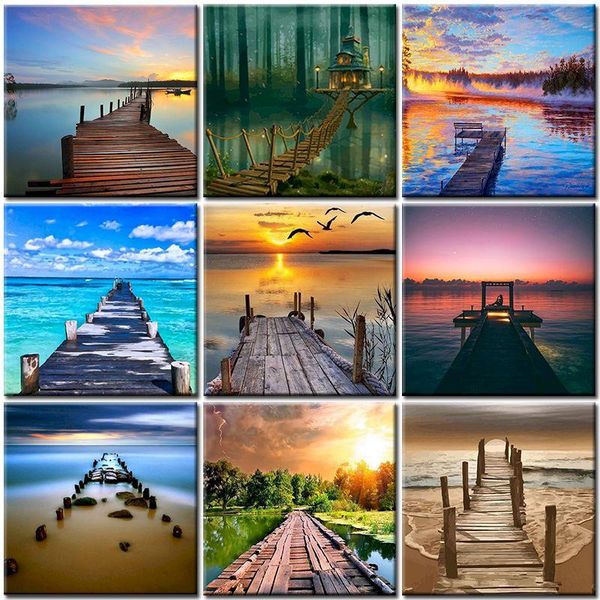 oil landscape kits paintings by numbers diy pictures bridge home decoration canvas painting coloring for living room art
oil landscape kits paintings by numbers diy pictures bridge home decoration canvas painting coloring for living room art