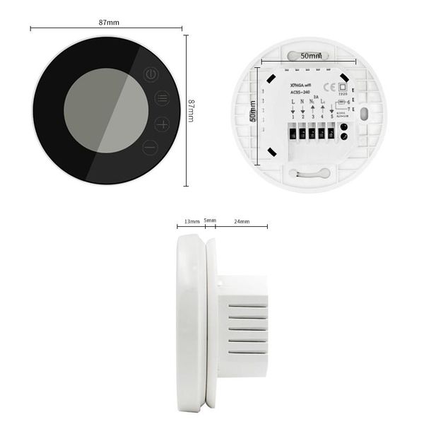 smart home control tuya wifi thermostat temperature controller for water/electric floor heating /gas boile works with alexa google x7h
smart home control tuya wifi thermostat temperature controller for water/electric floor heating /gas boile works with alexa google x7h