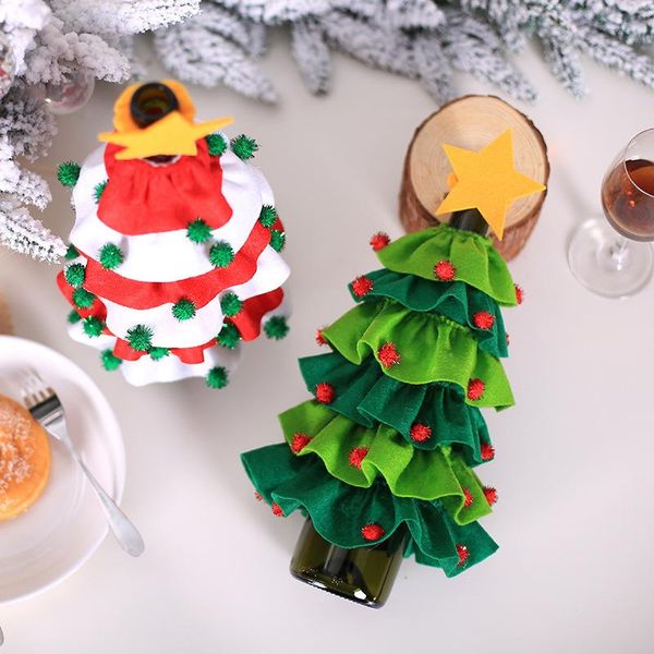 gift wrap christmas decorations tree fve-star red wine bottle boxes bags party ornament decor table xmas
gift wrap christmas decorations tree fve-star red wine bottle boxes bags party ornament decor table xmas