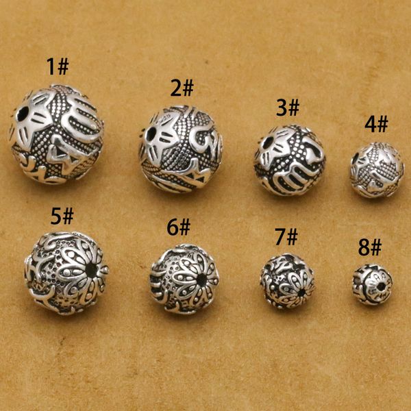 925 sterling silver diy accessories fittings six words buddha mantra sanskrit 6-14 mm loose bead, Golden;silver
925 sterling silver diy accessories fittings six words buddha mantra sanskrit 6-14 mm loose bead, Golden;silver