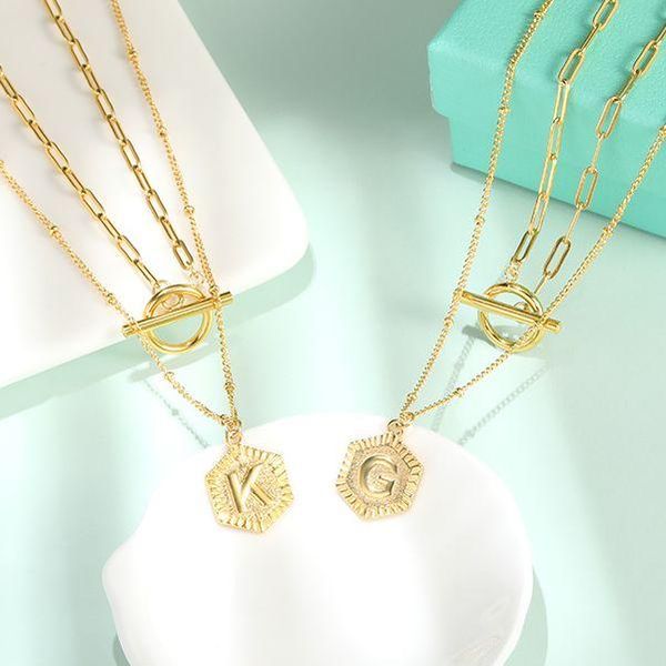 chains stainless steel initial letter necklace for women double punk chain chokers classic alphabet neck pendants female jewelry 2021, Silver
chains stainless steel initial letter necklace for women double punk chain chokers classic alphabet neck pendants female jewelry 2021, Silver