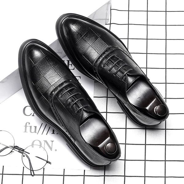 dress shoes fashion male leather brogue men casual british style oxfords wedding party shoeshjm89, Black
dress shoes fashion male leather brogue men casual british style oxfords wedding party shoeshjm89, Black