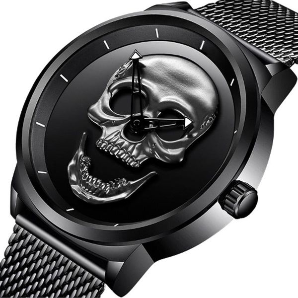 fashion men watch quartz personality skull male watches all steel creative unique 2021 man wristwatches, Slivery;brown
fashion men watch quartz personality skull male watches all steel creative unique 2021 man wristwatches, Slivery;brown