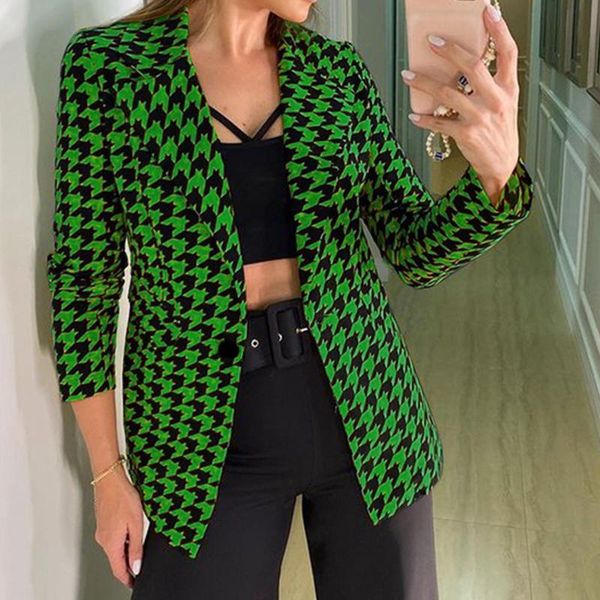 women's jackets autumn winter women blazer coat printing button lapel slim cardigan temperament suit elegant office ladies jacket, Black;brown
women's jackets autumn winter women blazer coat printing button lapel slim cardigan temperament suit elegant office ladies jacket, Black;brown