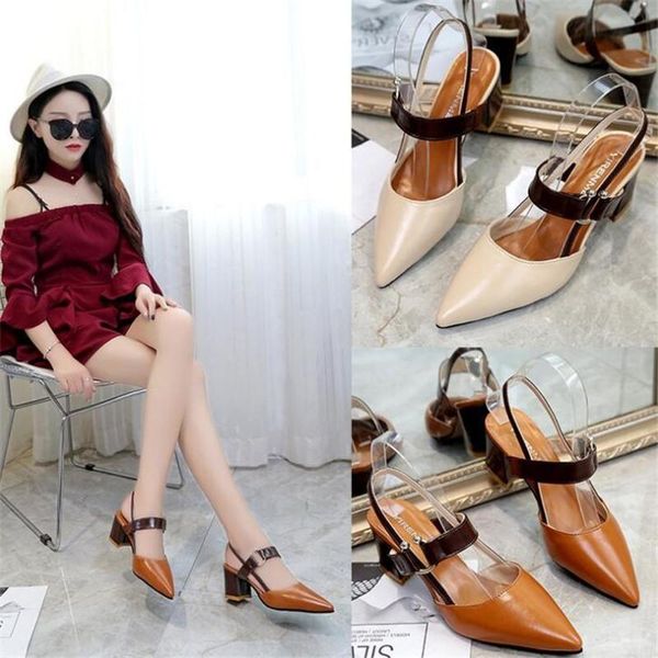 dress shoes 2021 spring hollow coarse sandals high-heeled shallow mouth pointed pumps work women female high heels 6cm, Black
dress shoes 2021 spring hollow coarse sandals high-heeled shallow mouth pointed pumps work women female high heels 6cm, Black