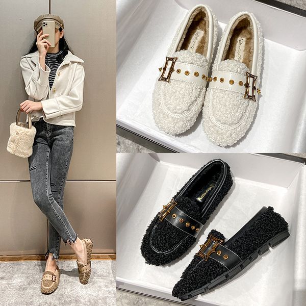 sandals curly sheep wool moccasins woman studs metal buckle band lambswool flats winter fur shoes women warm fleeces loafers big s, Black
sandals curly sheep wool moccasins woman studs metal buckle band lambswool flats winter fur shoes women warm fleeces loafers big s, Black