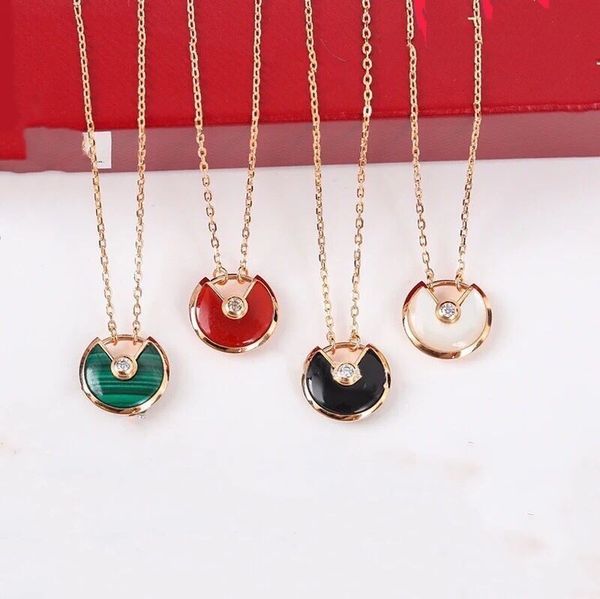 high edition kajia amulet necklace 18k silver plated gold white fritillaria red agate round clavicle chain
high edition kajia amulet necklace 18k silver plated gold white fritillaria red agate round clavicle chain