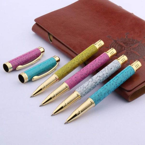 1pc office student blue gem marble golden piece color rollerball pen ballpoint pens, Blue;orange
1pc office student blue gem marble golden piece color rollerball pen ballpoint pens, Blue;orange