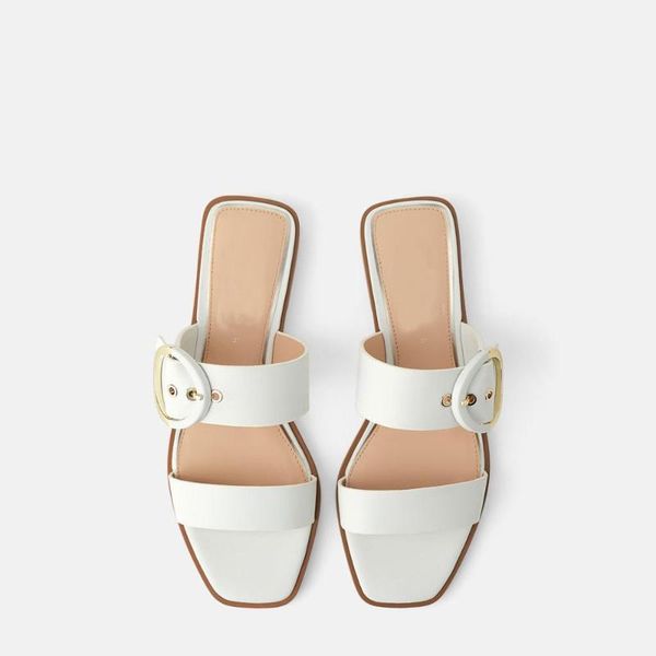 women's slippers flat with 2021 summer women square toe leather fashion slider sandals female, Black
women's slippers flat with 2021 summer women square toe leather fashion slider sandals female, Black