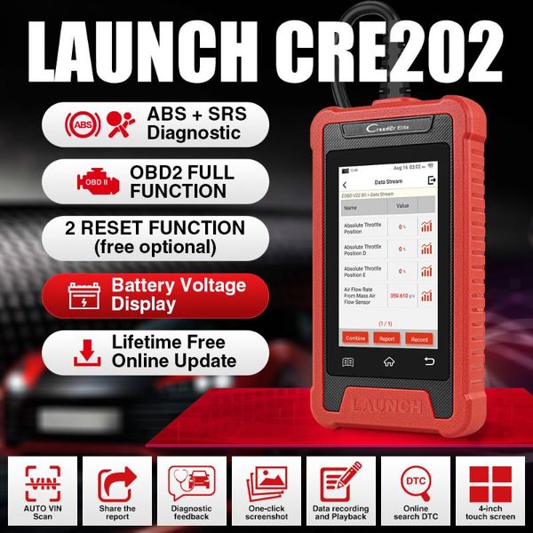 code readers & scan tools x431 elite cre202 obd2 diagnostic auto obdii abs srs reader scanner 2 reset service autovin wifi updat
code readers & scan tools x431 elite cre202 obd2 diagnostic auto obdii abs srs reader scanner 2 reset service autovin wifi updat