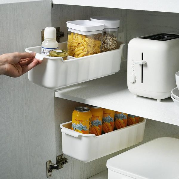 gap wall-mounted kitchen cabinet storage box under sink spices organizer bin plastic drawer jar container tank hooks & rails
gap wall-mounted kitchen cabinet storage box under sink spices organizer bin plastic drawer jar container tank hooks & rails