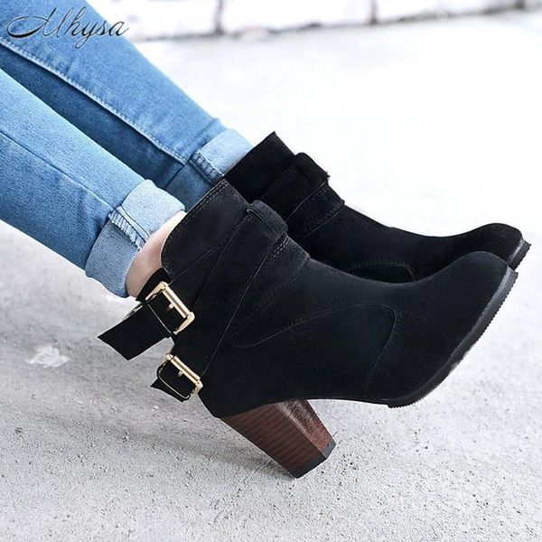 boots 2021 spring and autumn large size 42 round head middle heel thick belt buckle side zipper bare d1545, Black
boots 2021 spring and autumn large size 42 round head middle heel thick belt buckle side zipper bare d1545, Black