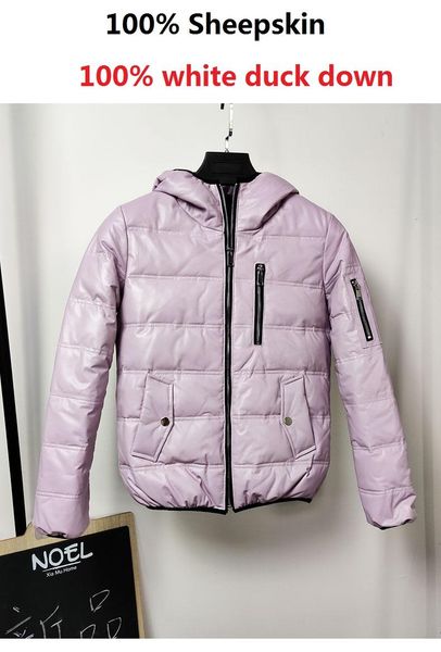 women's leather & faux yr.women genuine jacket.winter warm 100% sheepskin coat.white duck down clothing.summer clearance, Black
women's leather & faux yr.women genuine jacket.winter warm 100% sheepskin coat.white duck down clothing.summer clearance, Black