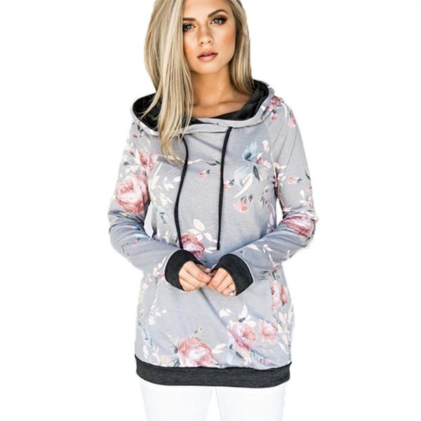 women's hoodies & sweatshirts women spring autumn long sleeve sweatshirt hooded casual floral print ladies pullovers hoody female mole, Black
women's hoodies & sweatshirts women spring autumn long sleeve sweatshirt hooded casual floral print ladies pullovers hoody female mole, Black