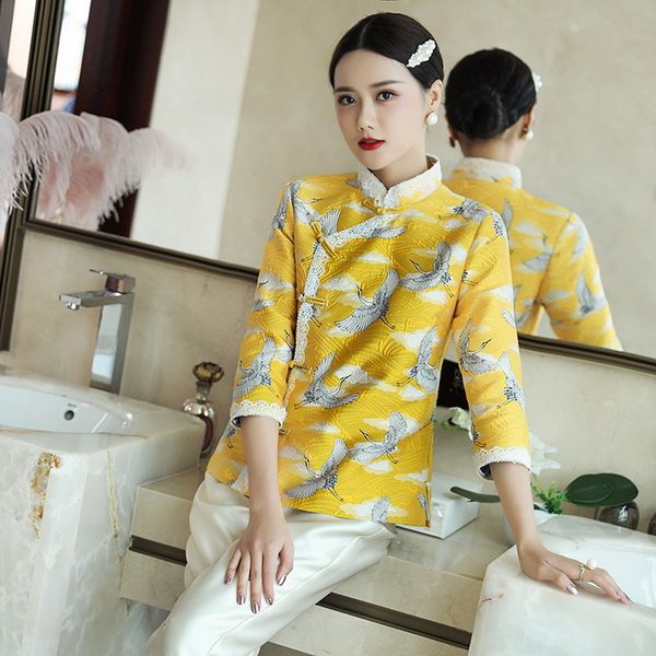 yellow purple jacket 2021 autumn vintage women jacquard print lace patchwork tunic button coat outwear 50s 60s, Black
yellow purple jacket 2021 autumn vintage women jacquard print lace patchwork tunic button coat outwear 50s 60s, Black