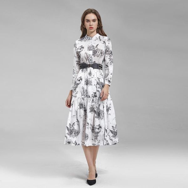 designer 2021 spring fashion women's french vintage graffiti print elegant party long sleeve pleated midi dress casual dresses, Black;gray
designer 2021 spring fashion women's french vintage graffiti print elegant party long sleeve pleated midi dress casual dresses, Black;gray