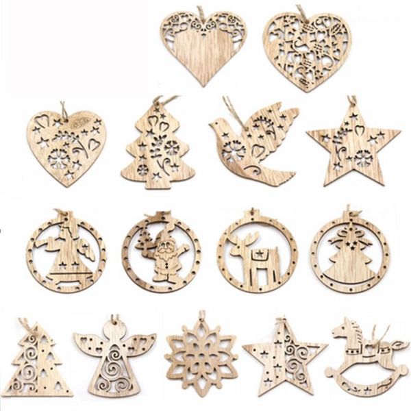 christmas decorations 15pcs/set diy pendant wood hanging pendants snowman tree star sahpe crafts party decor random
christmas decorations 15pcs/set diy pendant wood hanging pendants snowman tree star sahpe crafts party decor random