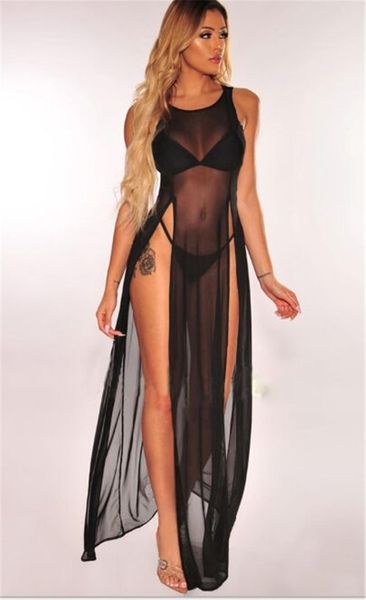 casual dresses ladies dress mesh sleeveless split swimsuit coverall black beach summer, Black;gray
casual dresses ladies dress mesh sleeveless split swimsuit coverall black beach summer, Black;gray