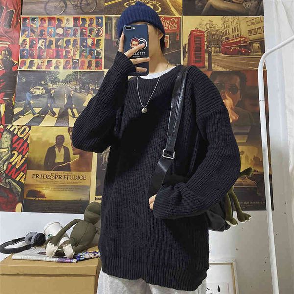 men's sweaters autumn men's warm retro-casual fashion knitted jacket wild male sweater loose korean knitting clothes -2xl d01q, White;black
men's sweaters autumn men's warm retro-casual fashion knitted jacket wild male sweater loose korean knitting clothes -2xl d01q, White;black