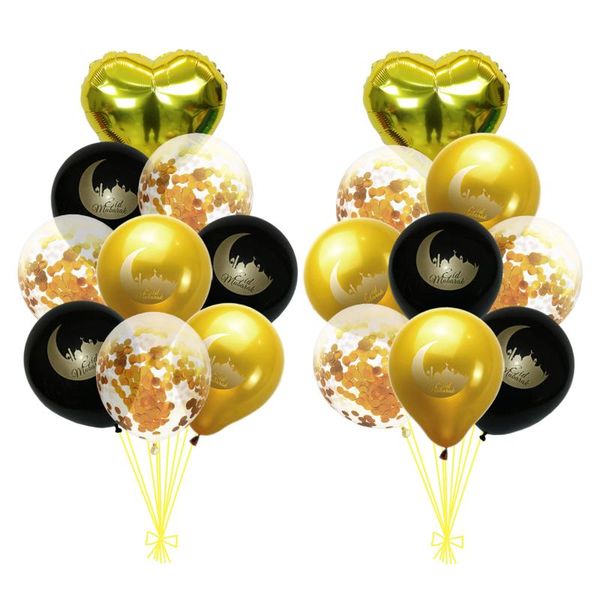 12-inch eid al-fitr balloon combination hajj mubarak party festival venue decoration festive event decorations 18pcs
12-inch eid al-fitr balloon combination hajj mubarak party festival venue decoration festive event decorations 18pcs