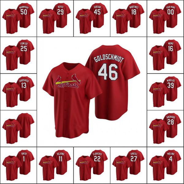 st. louiscardinalsjersey baseball #4 yadier molina 46 paul goldschmidt 22 jack flaherty custom red men women youth 2021, Black
st. louiscardinalsjersey baseball #4 yadier molina 46 paul goldschmidt 22 jack flaherty custom red men women youth 2021, Black