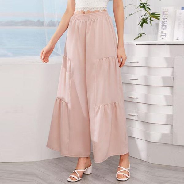 women's pants & capris plus size fashion wide leg long women casual summer flare high waist elastic lace up loose solid color trousers, Black;white
women's pants & capris plus size fashion wide leg long women casual summer flare high waist elastic lace up loose solid color trousers, Black;white