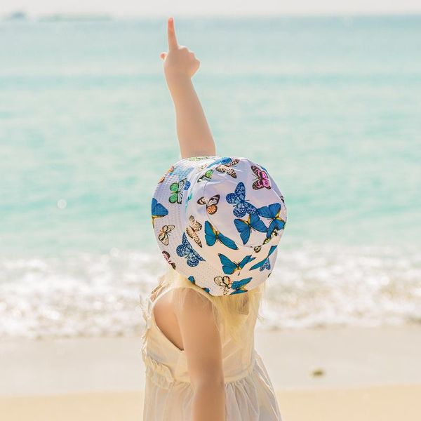 summer baby beach hat kids bucket 4 colors fashion print sun protection cap accessories for girls caps & hats, Yellow
summer baby beach hat kids bucket 4 colors fashion print sun protection cap accessories for girls caps & hats, Yellow