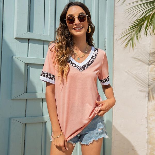 spring long sleeve t shirt solid color 100% cotton v-neck t-shirt fashion simplicity leopard print short women's, White
spring long sleeve t shirt solid color 100% cotton v-neck t-shirt fashion simplicity leopard print short women's, White