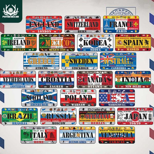 national style tin sign decorative license plate plaque metal vintage wall sign home bar decor iron painting metal poster
national style tin sign decorative license plate plaque metal vintage wall sign home bar decor iron painting metal poster