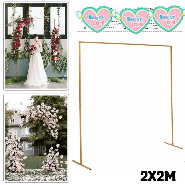 2m wedding stage background frame wrought iron decorative flower stand custom square arch shelf decor party decoration
2m wedding stage background frame wrought iron decorative flower stand custom square arch shelf decor party decoration