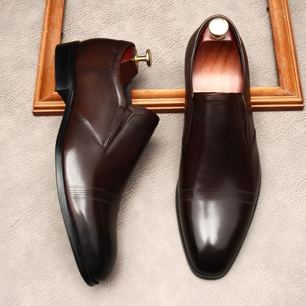 formal derby shoes black men oxford genuine leather round head slip on wedding business shoe coffee dress shoes for men lofers
formal derby shoes black men oxford genuine leather round head slip on wedding business shoe coffee dress shoes for men lofers