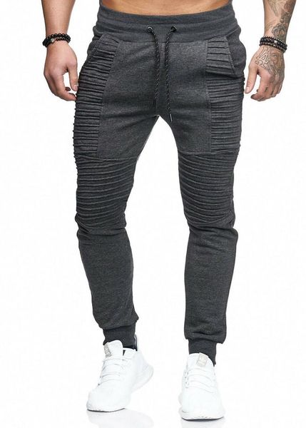 men's pants arrival fashion casual solid elastic waist drawstring skinny trousers cargo streetwear mens clothing, Black
men's pants arrival fashion casual solid elastic waist drawstring skinny trousers cargo streetwear mens clothing, Black