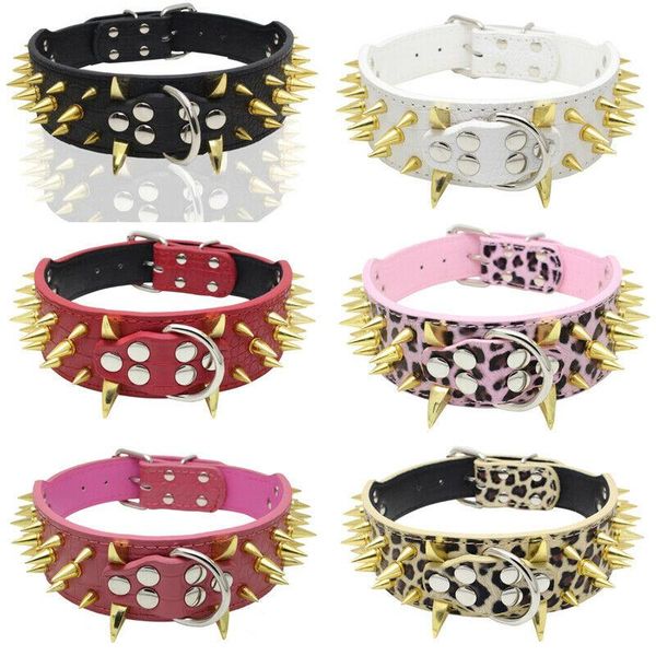 dog collars & leashes pet pu leather studded spiked buckle cat puppy collar rivet strap adjustable
dog collars & leashes pet pu leather studded spiked buckle cat puppy collar rivet strap adjustable