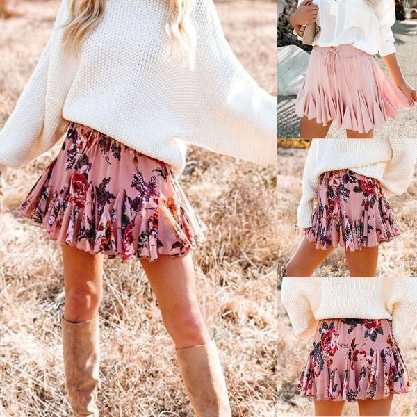 skirts women skirt fashion prints floral elegant ruffled chiffon ladies solid color casual drawstring summer beach mini dress, Black
skirts women skirt fashion prints floral elegant ruffled chiffon ladies solid color casual drawstring summer beach mini dress, Black