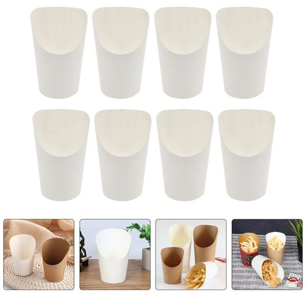 dishes & plates 50pcs disposable oblique cups kraft paper french fries ice cream cup
dishes & plates 50pcs disposable oblique cups kraft paper french fries ice cream cup
