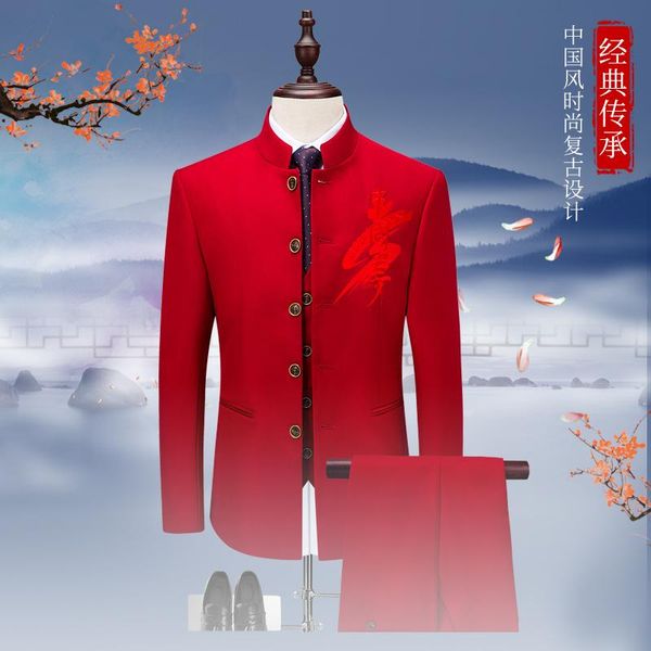 men's suits & blazers 2021 chinese style young business slim mao suit large size s-6xl/ mens 3 piece / man fashion fit, White;black
men's suits & blazers 2021 chinese style young business slim mao suit large size s-6xl/ mens 3 piece / man fashion fit, White;black