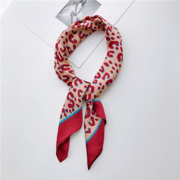 scarves lepoard print square scarf girl neck wear choker lady small handkerchief bag hairband ribbon drop kbw4, Blue;gray
scarves lepoard print square scarf girl neck wear choker lady small handkerchief bag hairband ribbon drop kbw4, Blue;gray