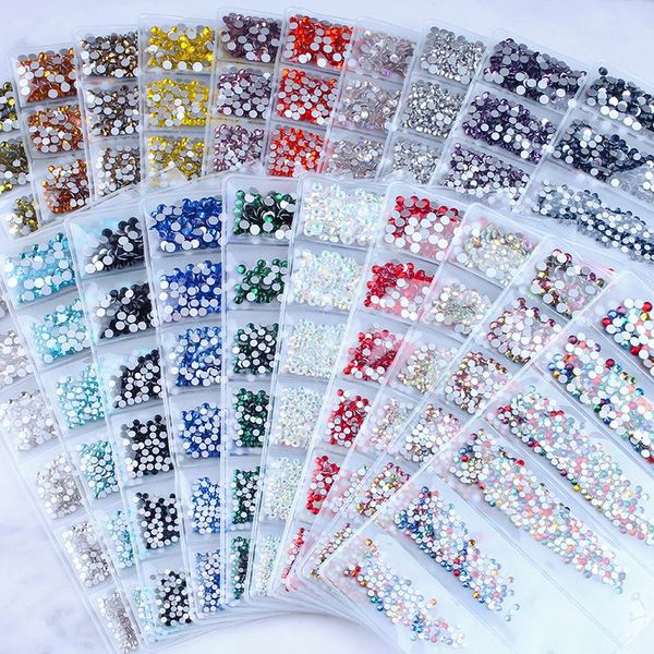 nail art decorations 1440pcs/bag crystal rhinestones ss3-ss10 flateback stones ab/blue/red charms manicure gems 7 sizes, Silver;gold
nail art decorations 1440pcs/bag crystal rhinestones ss3-ss10 flateback stones ab/blue/red charms manicure gems 7 sizes, Silver;gold