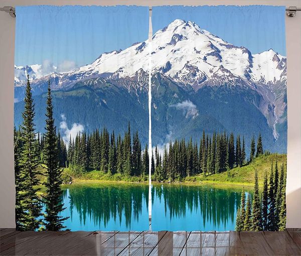 curtain & drapes nature curtains idyllic crystal lake surrounded by pine trees and snowy mountain landscape living room bedroom window
curtain & drapes nature curtains idyllic crystal lake surrounded by pine trees and snowy mountain landscape living room bedroom window