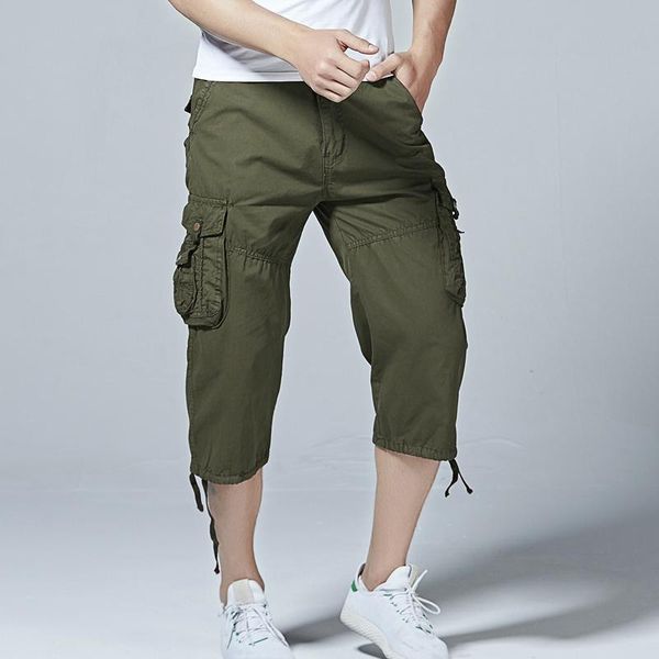 men's shorts man summer solid baggy multi-pocket casual cargo fashion male loose military style bermuda homme plus size 40, White;black
men's shorts man summer solid baggy multi-pocket casual cargo fashion male loose military style bermuda homme plus size 40, White;black