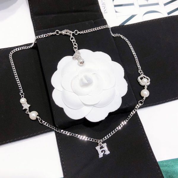 necklace female japan and south korea creative simple letter necklace fashion pearl korean jewelry, Silver
necklace female japan and south korea creative simple letter necklace fashion pearl korean jewelry, Silver