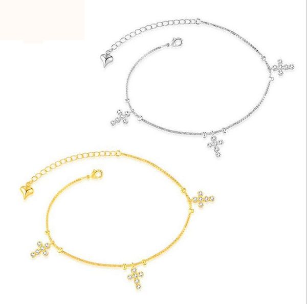 anklets 1pcs fashion womens stainless steel rhinestone cross drop chain anklet, Red;blue
anklets 1pcs fashion womens stainless steel rhinestone cross drop chain anklet, Red;blue