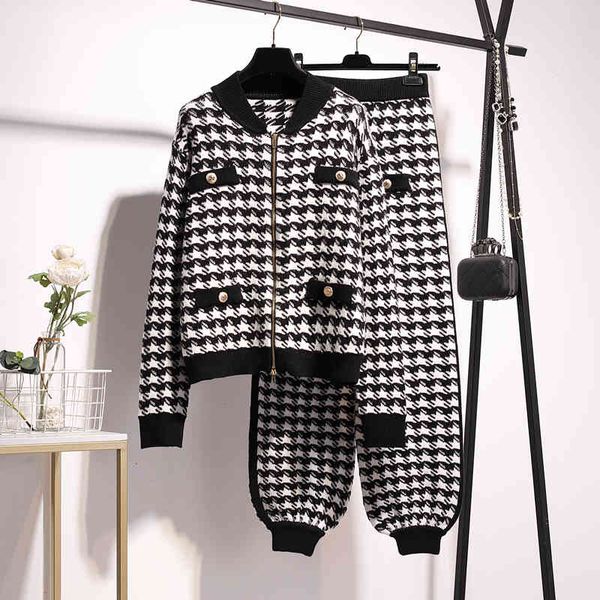 women's two piece pants houndstooth sweatshirt outfits women turtlenecks with zipper cardigan nightgown lantern define female loose cas, White
women's two piece pants houndstooth sweatshirt outfits women turtlenecks with zipper cardigan nightgown lantern define female loose cas, White