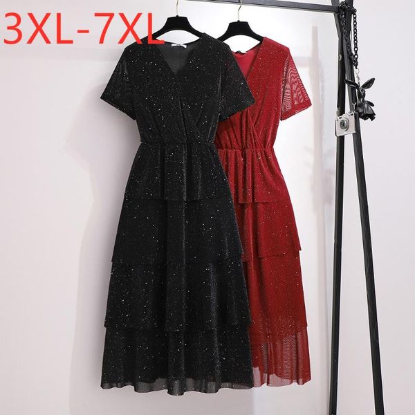 plus size dresses missfansiqi summer long dress for women large short sleeve loose sequin ruffle pleated red 3xl 4xl 5xl 6xl 7xl, Black
plus size dresses missfansiqi summer long dress for women large short sleeve loose sequin ruffle pleated red 3xl 4xl 5xl 6xl 7xl, Black