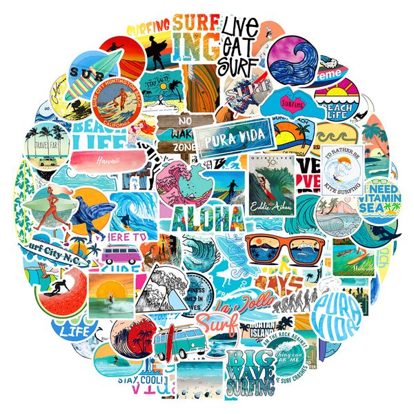 100pcs outdoor surfing stickers for skateboard lapluggage bicycle guitar helmet water bottle decals kids gifts
100pcs outdoor surfing stickers for skateboard lapluggage bicycle guitar helmet water bottle decals kids gifts
