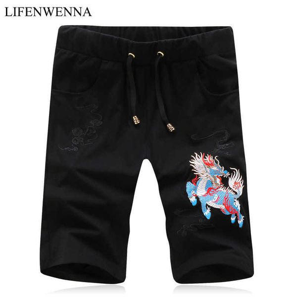 kirin embroidery shorts men summer fashion black white casual cotton shorts mens chinese style beach shorts plus m-5xl 210528, White;black
kirin embroidery shorts men summer fashion black white casual cotton shorts mens chinese style beach shorts plus m-5xl 210528, White;black