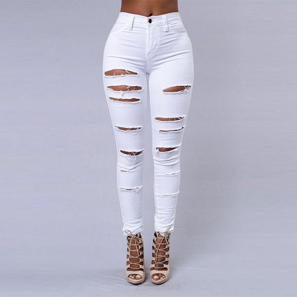 women's jeans aurkrrvn hole pants women white street ripped for high waist skinny breech pencil denim lady club, Blue
women's jeans aurkrrvn hole pants women white street ripped for high waist skinny breech pencil denim lady club, Blue