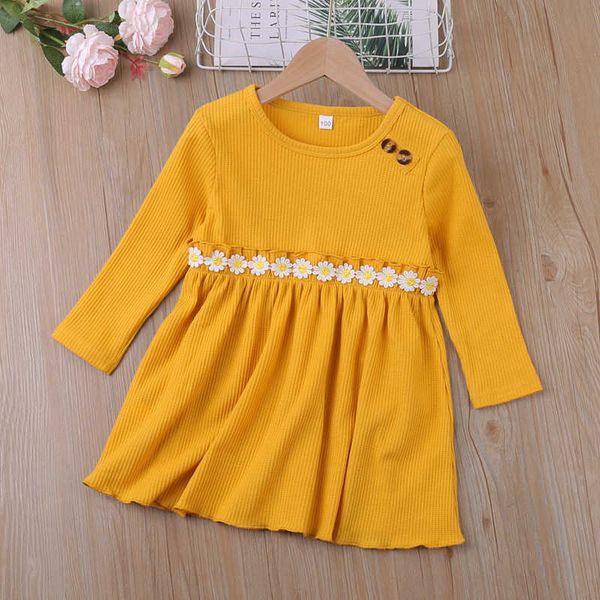 girls dress new autumn round collar long sleeve floarl patchwork princess party dress sweet kids clothes for 2-6y g1026, Red;yellow
girls dress new autumn round collar long sleeve floarl patchwork princess party dress sweet kids clothes for 2-6y g1026, Red;yellow