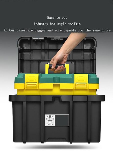 multifunctional hardware universal toolbox car home portable storage box industrial grade large empty tool organizers
multifunctional hardware universal toolbox car home portable storage box industrial grade large empty tool organizers