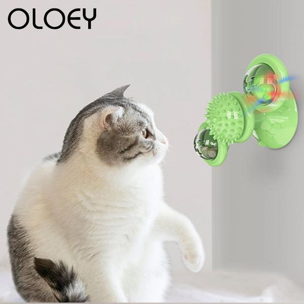 cat toys 1pc funny pet toy creative safety silicone fish shape toothbrush teething stick with catnip training supplies